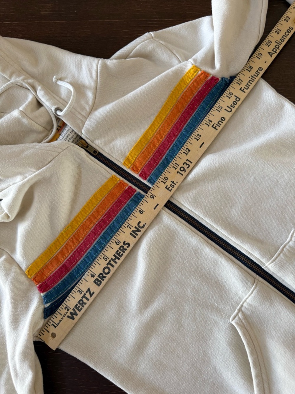 USED Aviator Nation 5 Stripe Hoodie Sz XS - Picture 7 of 7